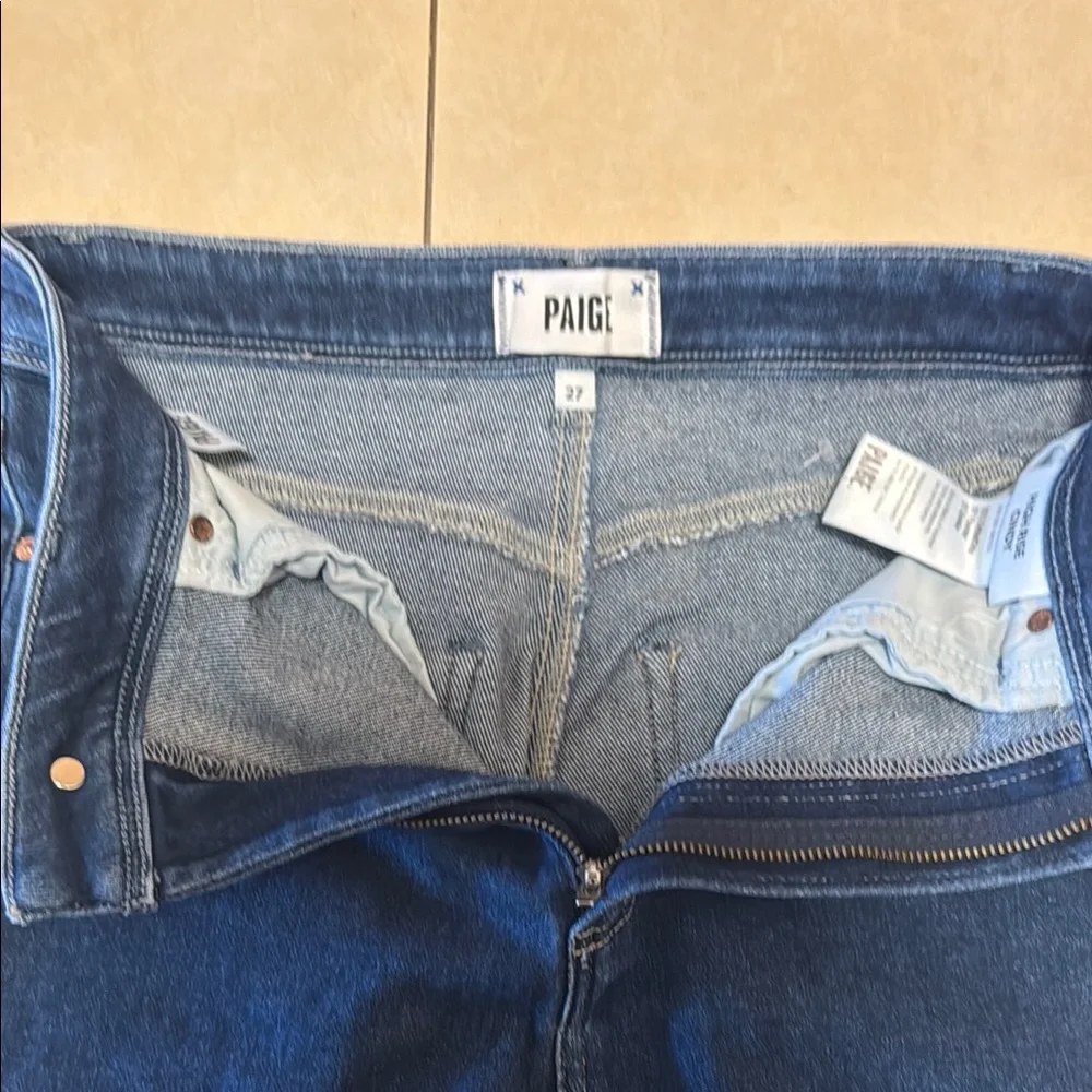 Brand new Paige High Rise Cindy size 27 Blue Denim Jeans - Picture 2 of 6
